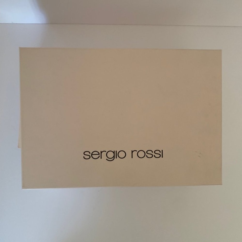 SERGIO ROSSI SR1 SNEAKER ROSE GOLD MSRP $890 - Picture 8 of 9